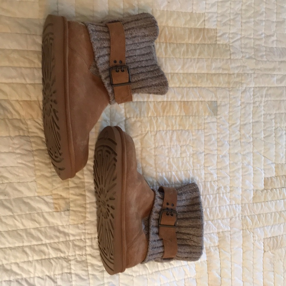 UGG Womens Cambridge In Chestnut Lined Knit